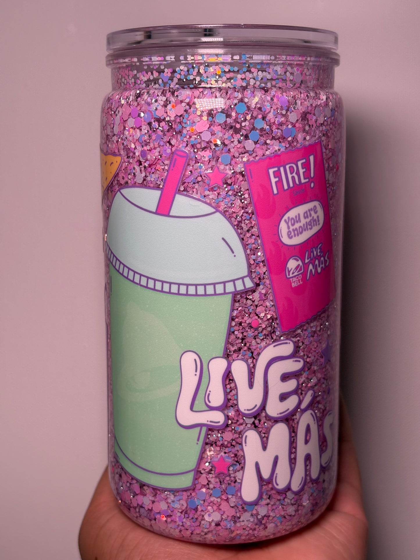 16oz Taco Bell snow globe