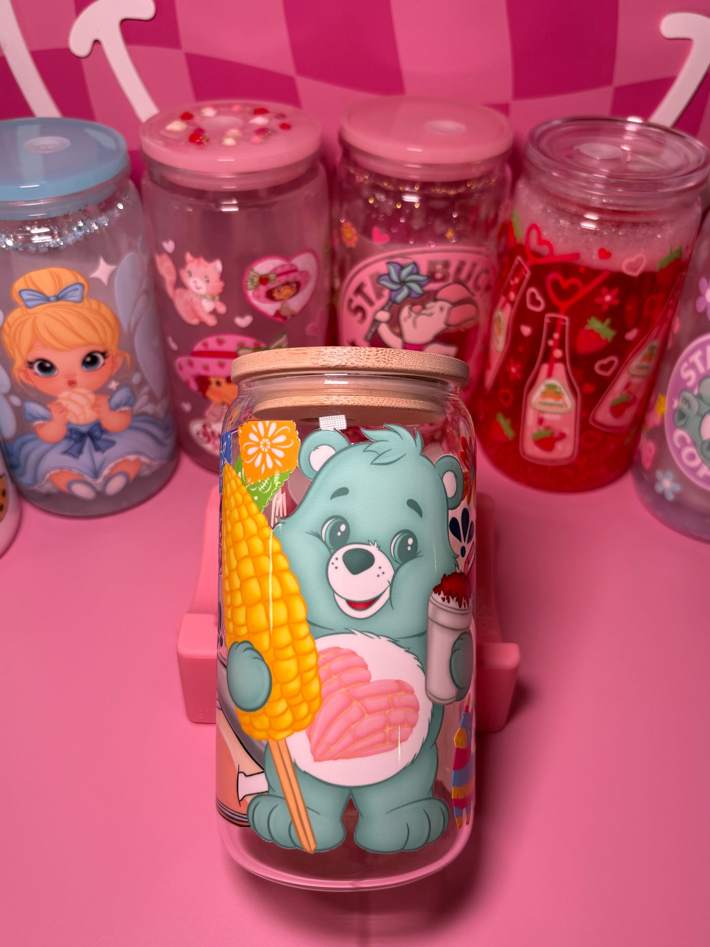 Care bear tumbler