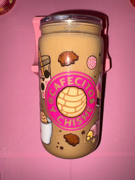 16oz coffee snow globe