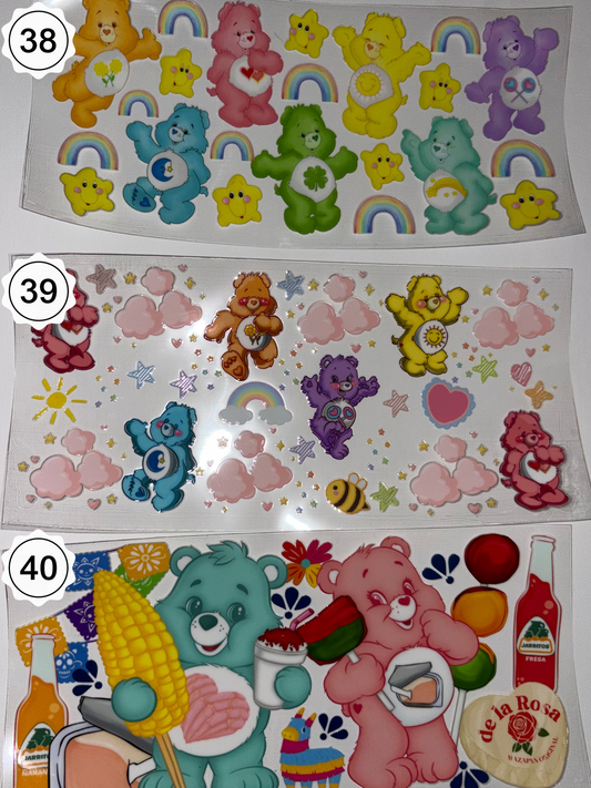 Care Bear wraps