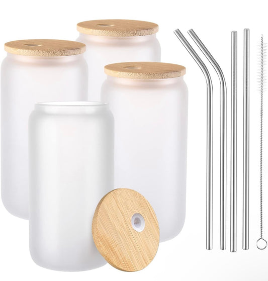 16oz frosted tumbler