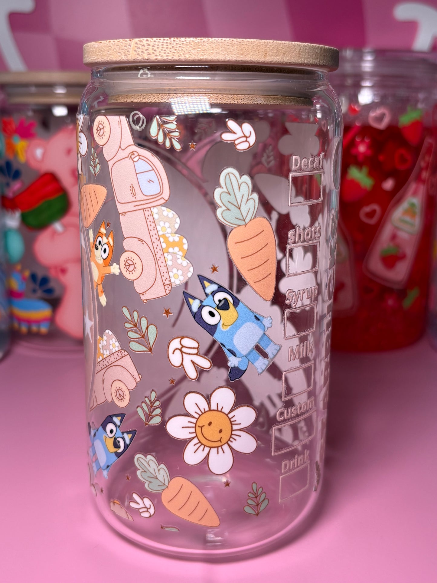 Bluey 16oz tumbler