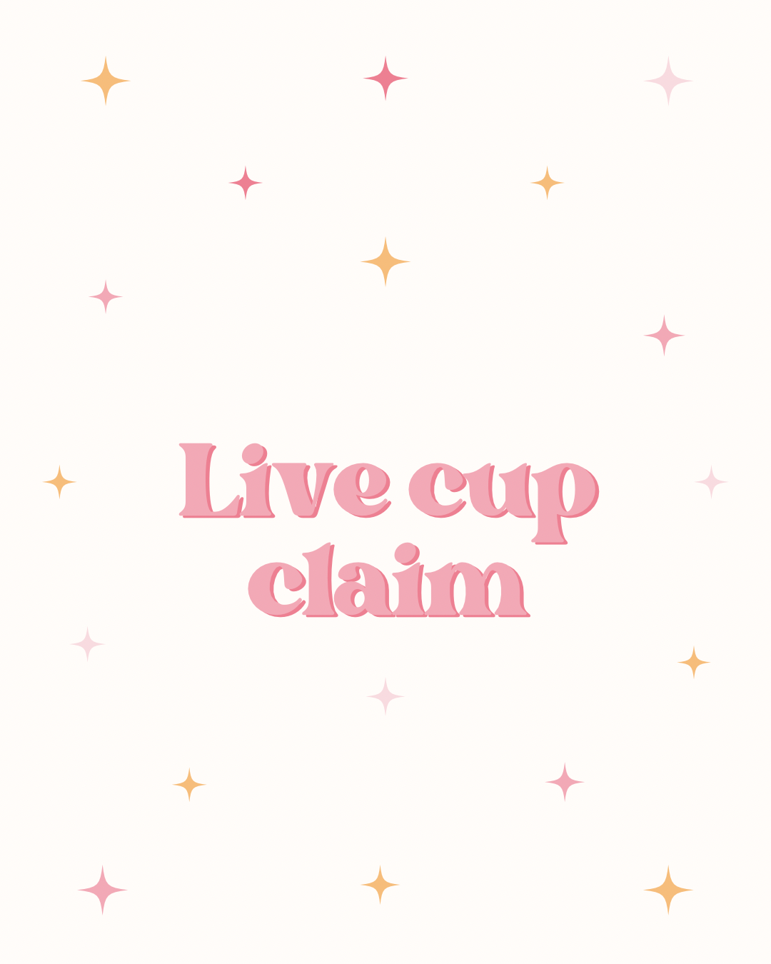 Live cup claim